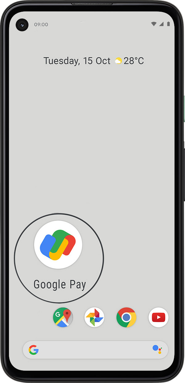 Set up instructions step 1: Download the Google Pay app in Google Play store.